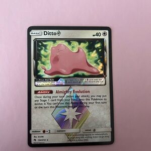 Ditto – 2018 Prism Star (Mint Condition)